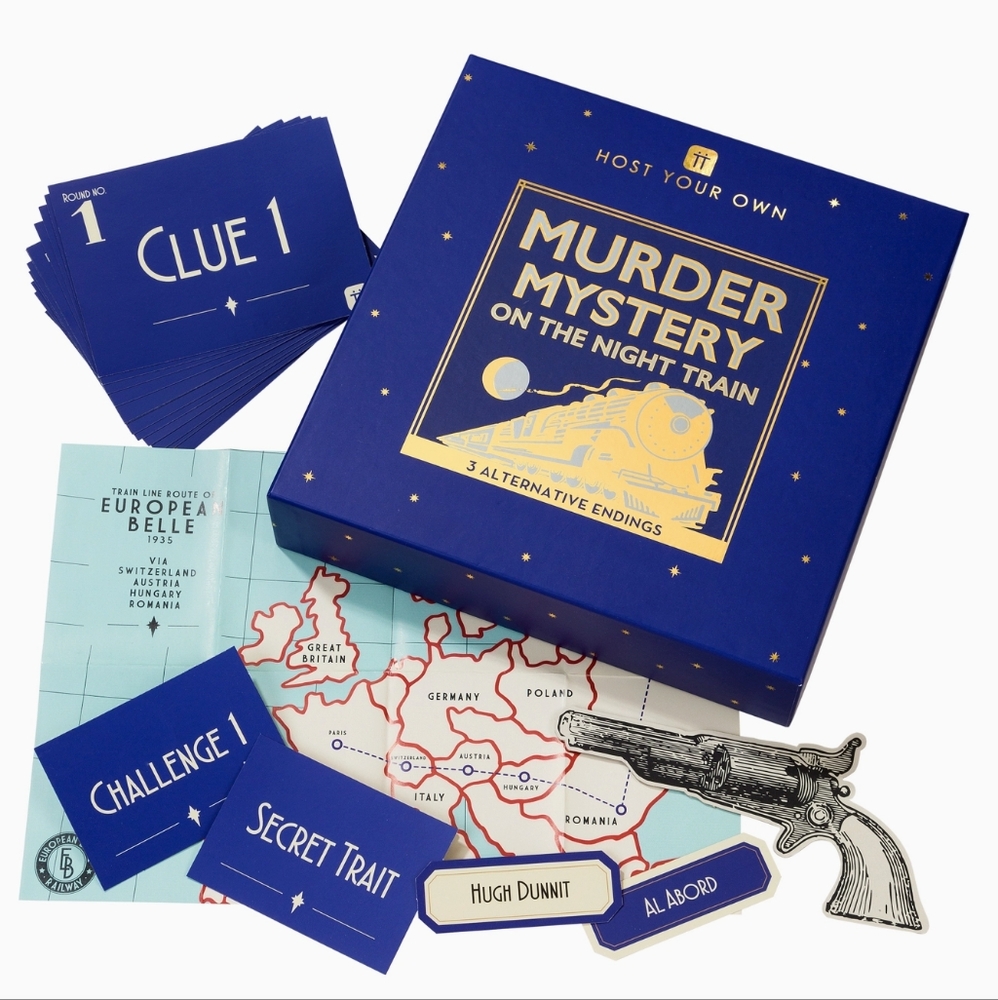 Murder Mystery Game - Night Train Edition